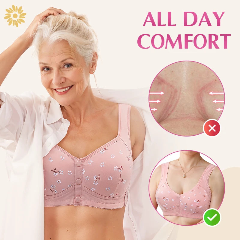 LAST DAY SALE 80% OFF - Comfortable & Convenient Front Button Bra
