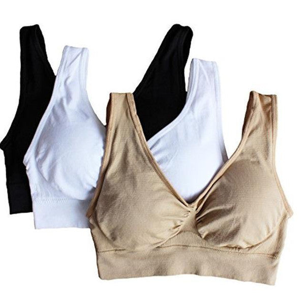Seamless  Women Sports Lightly Air Bra Pack Of 3
