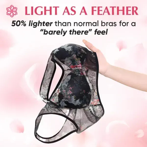 🔥Last Day Promotion - 49% OFF🔥Ice Silk Lace Cooling Comfort Bra